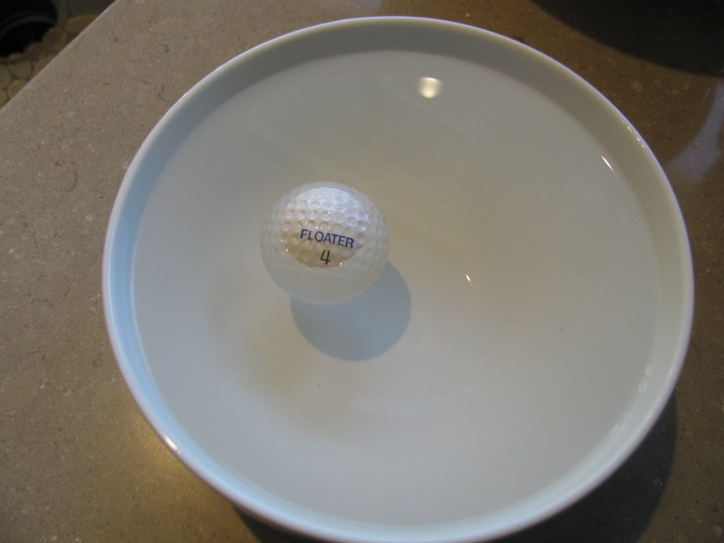 Floating Golf Ball Golf Ball Cover Story